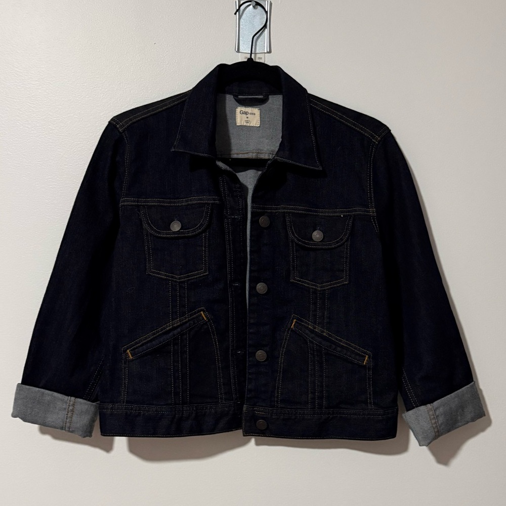 GAP 1969 Classic Dark Denim Jacket - Medium
